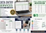 do data entry, typing, copy paste and assignment work